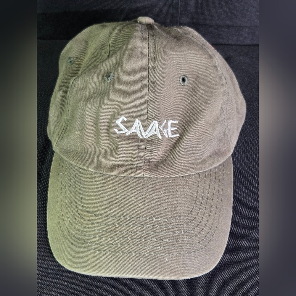 Olive Snapback Savage Hat